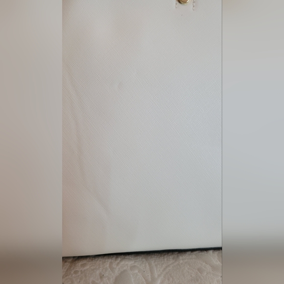 Ladies white & brown Tote purse handbag bnwt Call It Spring - indent - Picture 11 of 12